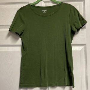 Land’s End Green Shaped Fit Cotton Shirt XS